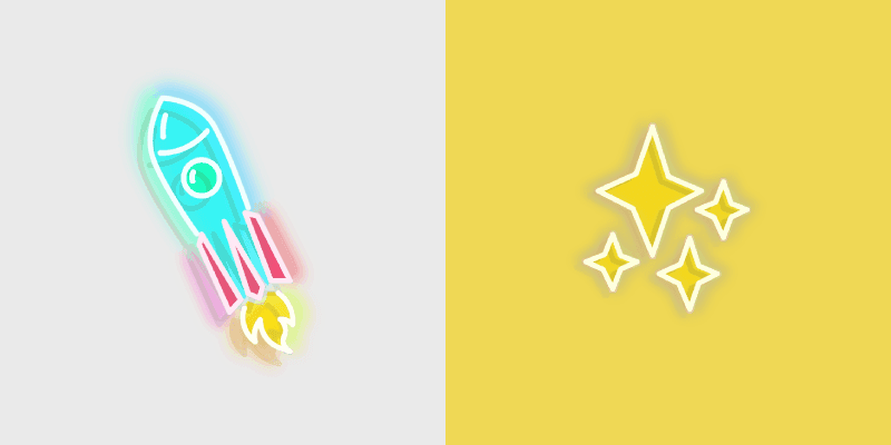 Neon Neon Cursor Pack