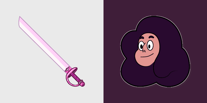 Custom Cursor Pack - Steven Universe Stevonnie Rose's Sword