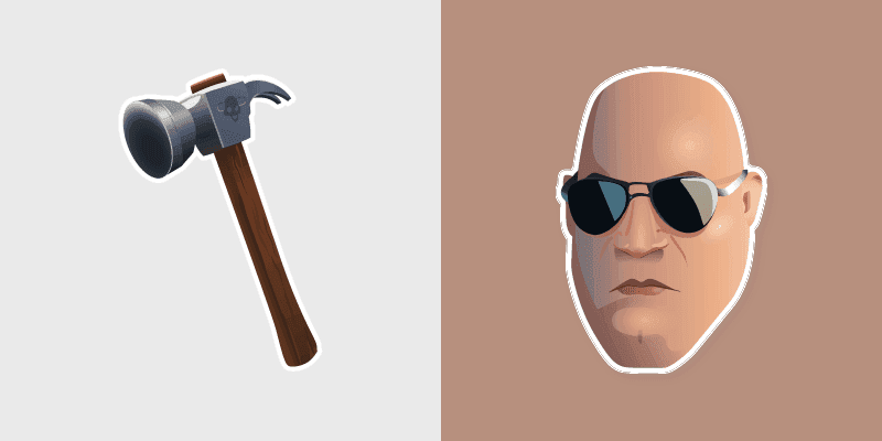 Fortnite Custom Cursor Pack - Brutus Skin and Pickaxe