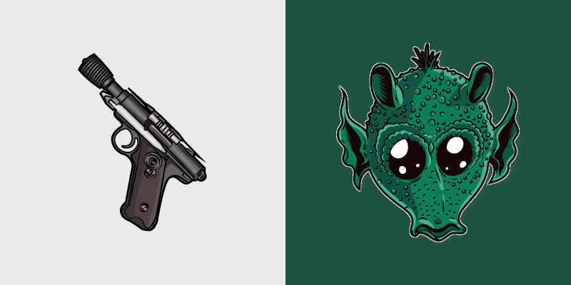 Cute Cursor - Greedo's Blaster Pack
