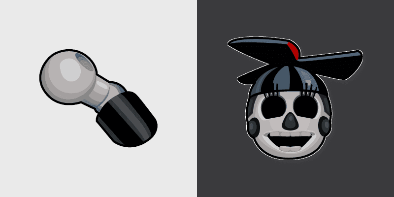 Five Nights at Freddy's Shadow Dee Dee Cursor Pack