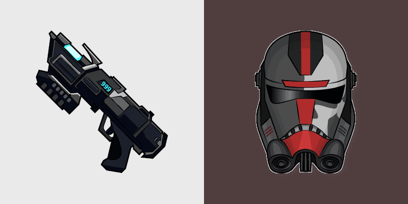 Cute Cursor Pack - Star Wars Hunter DC-17m Blaster