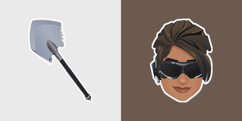 Fortnite Arctic Assassin Skin Custom Cursor Pack