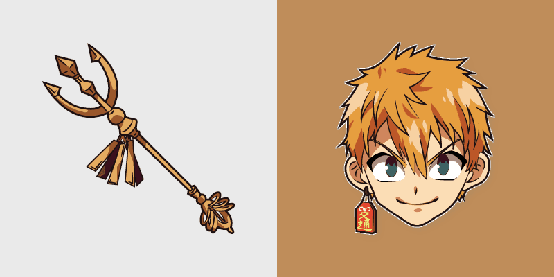 Custom Cursor Pack - Hanako-kun Minamoto Kou