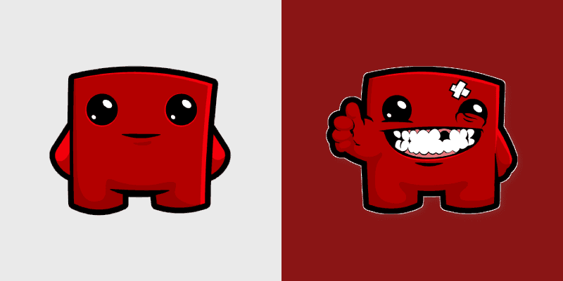 Super Meat Boy Custom Cursor Pack