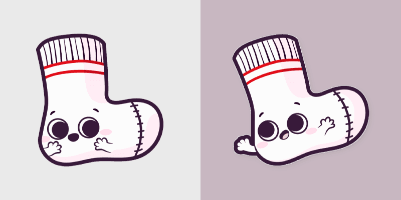 Cute Cursor Pack - Sock Pair Delight