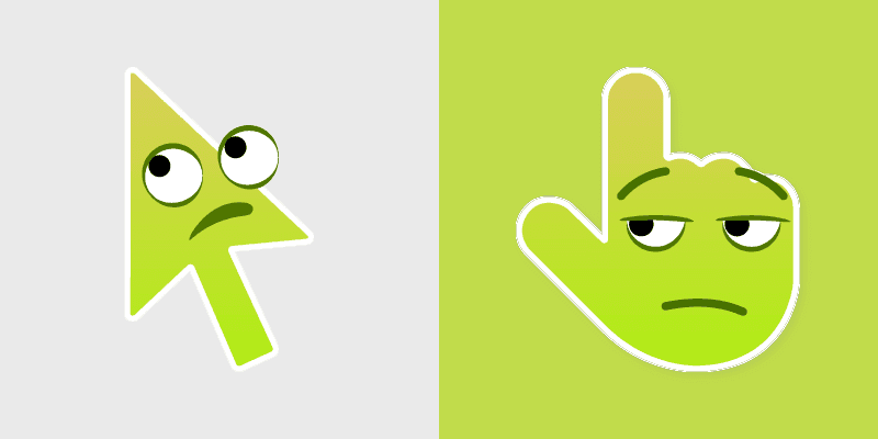 Custom Cursor Collection - Rolling Eyes & Unamused