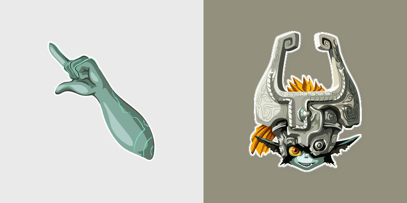 Legendary Zelda Imp Midna Custom Cursor Pack