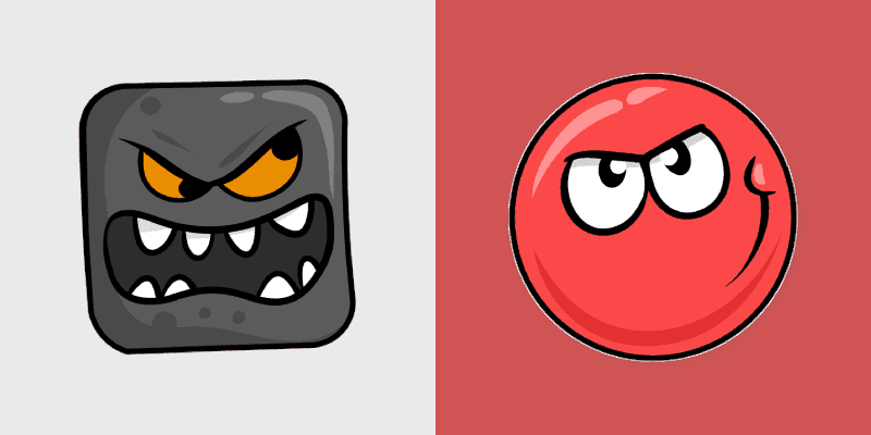 Cute Cursor Pack - Red Ball Adventure