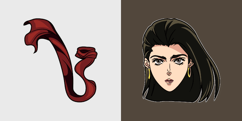 Custom Cursor Pack - Lisa Lisa from JoJo's Adventure