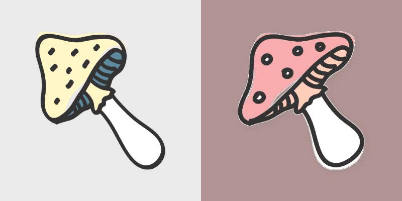 Cute Cursor Pack - Mushroom Collection