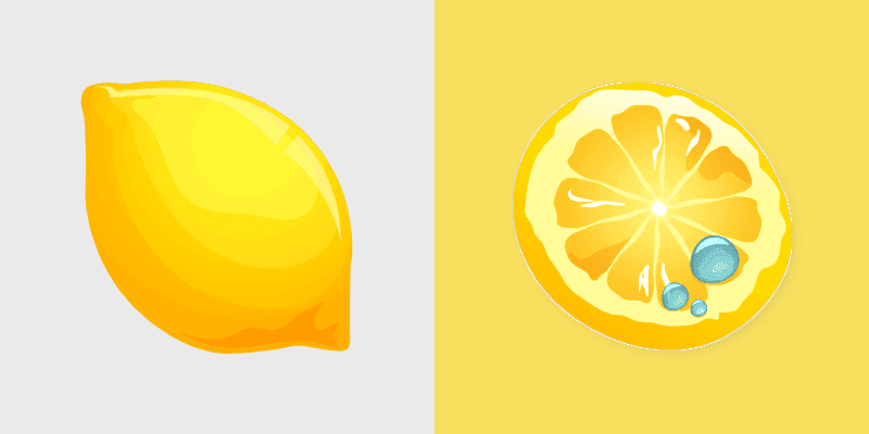 Vitamin-Powered Lemon Cursor Pack