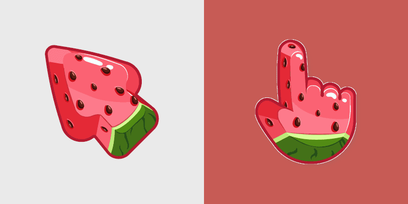 Cute Cursor Watermelon