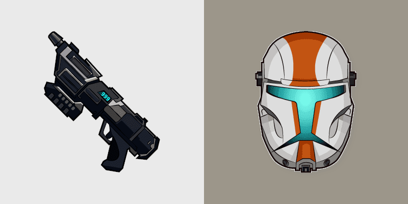 Star Wars Custom Cursor Pack: Boss DC-17m Blaster Rifle