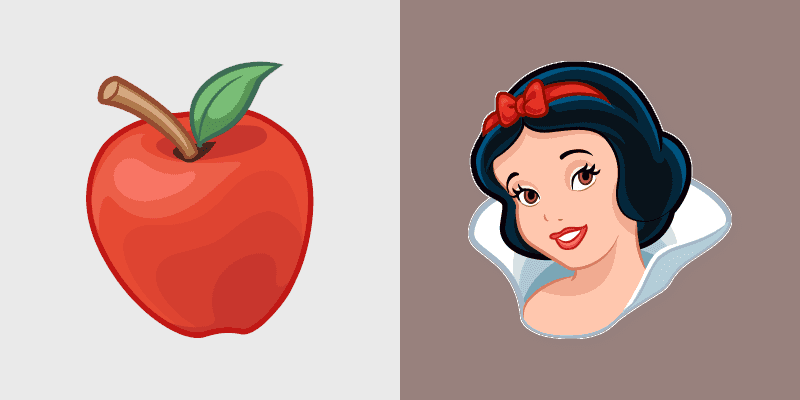 Custom Snow White Cursor Pack