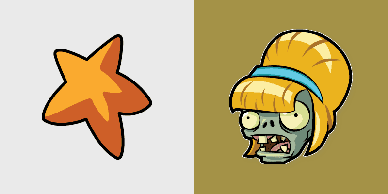 Cute Bikini Zombie Mouse Cursor Pack