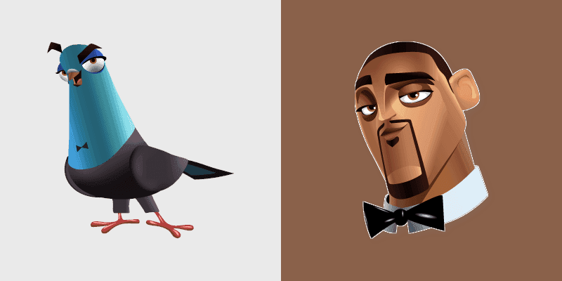 Custom Cute Cursor Pack: Spies in Disguise