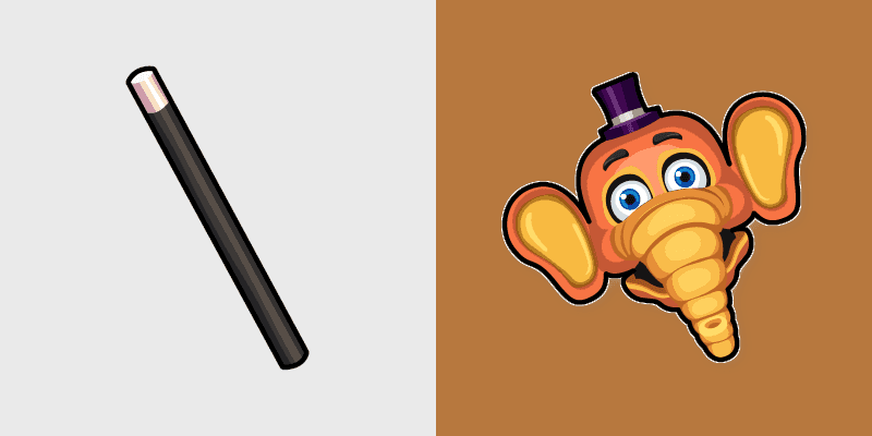 FNaF Orville Elephant Custom Cursor Pack