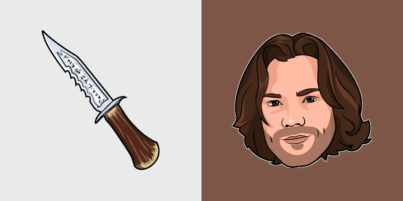 Sam's Supernatural Cursors Pack