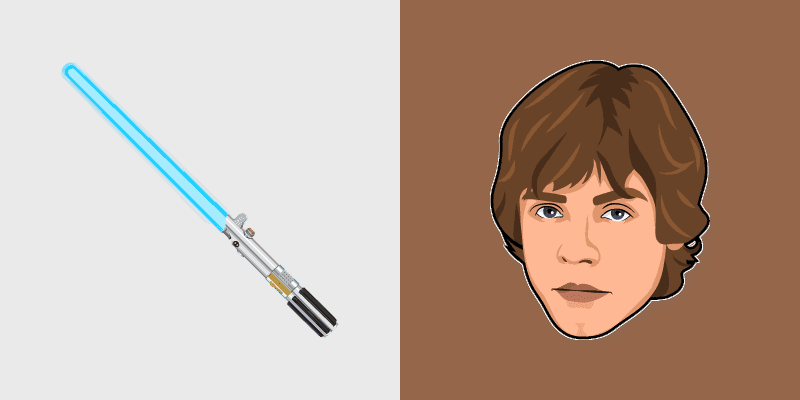 Star Wars Luke Skywalker Custom Cursor Pack