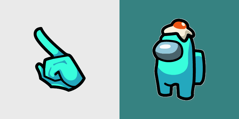 Custom Cute Among Us Cursors Pack