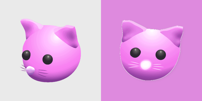 Cute Pink Cat Custom Cursor Pack