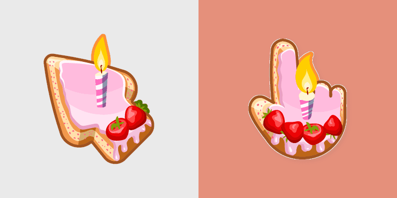 Custom Birthday Cursor Pack