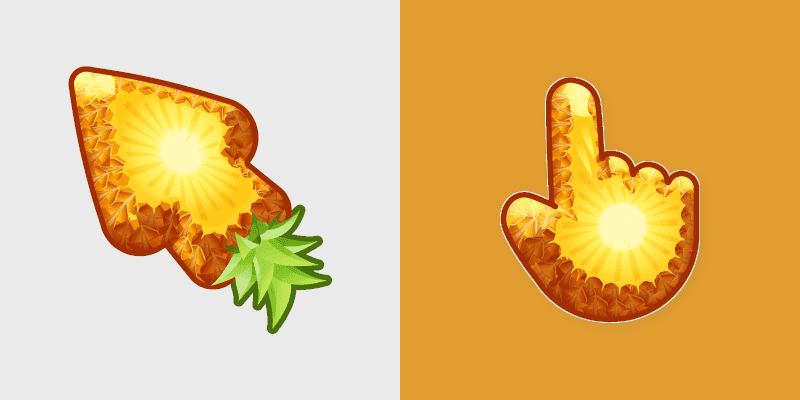 Pineapple Cursor Pack