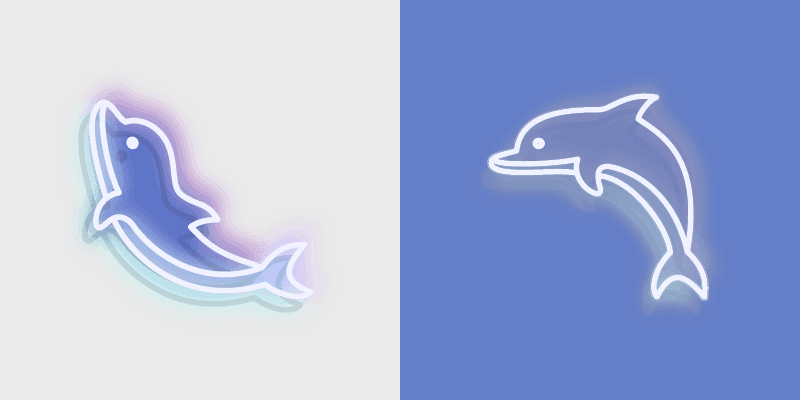 Custom Cute Dolphin Cursor Pack