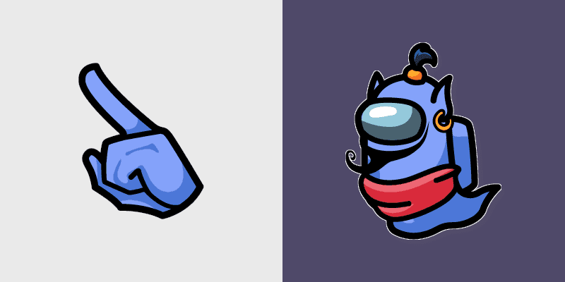 Among Us Genie Custom Cursor Pack