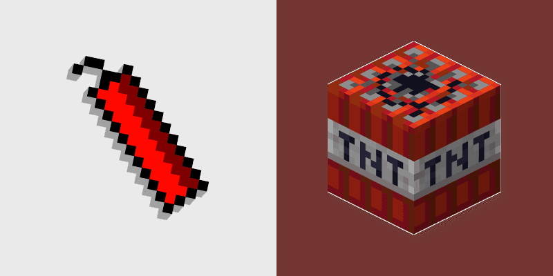 Minecraft Dynamite Custom Cursor Pack