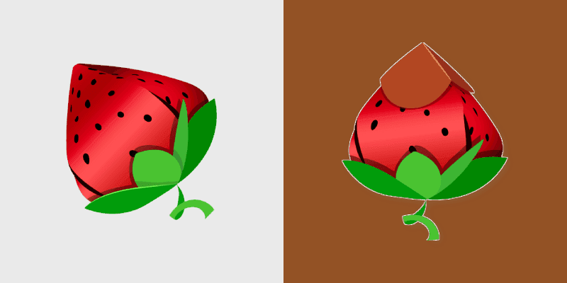 Sweet Strawberry Custom Cursor Pack