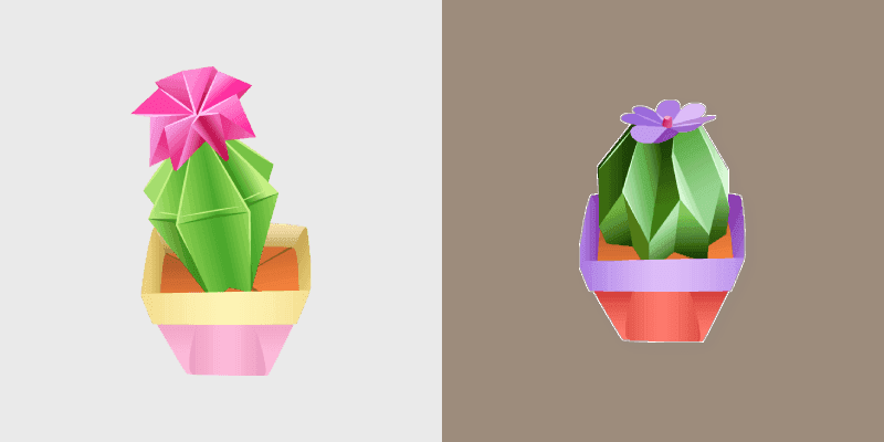 Cute Cactus Custom Cursor Pack