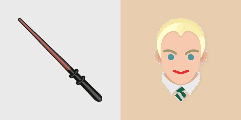 Draco Malfoy's Wand Cursor Pack