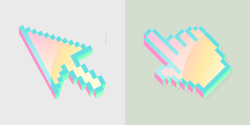 Custom Pixel Art Cursor Pack for Windows