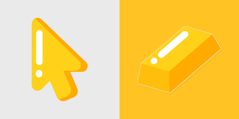 Gold Rush Cursors Pack