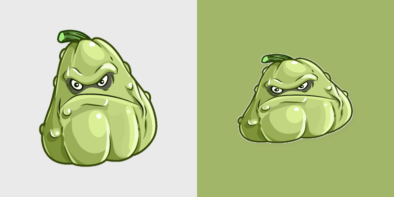 Cute Zombie Squasher Cursor Pack