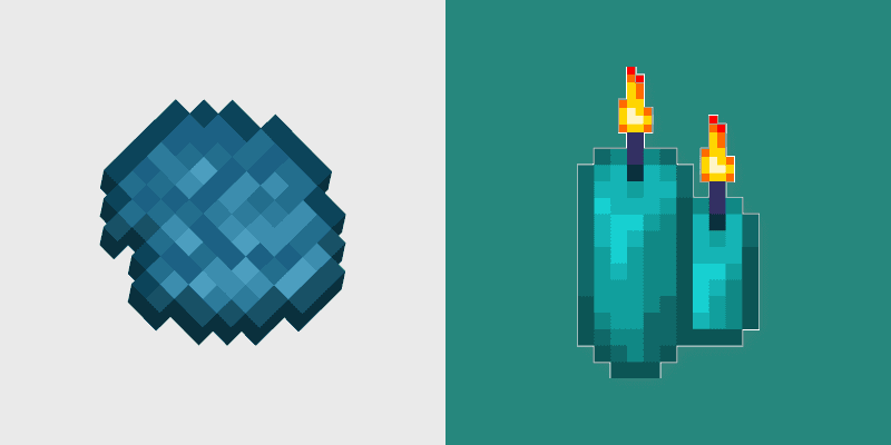 Cyan Delight Custom Cursor Pack for Minecraft