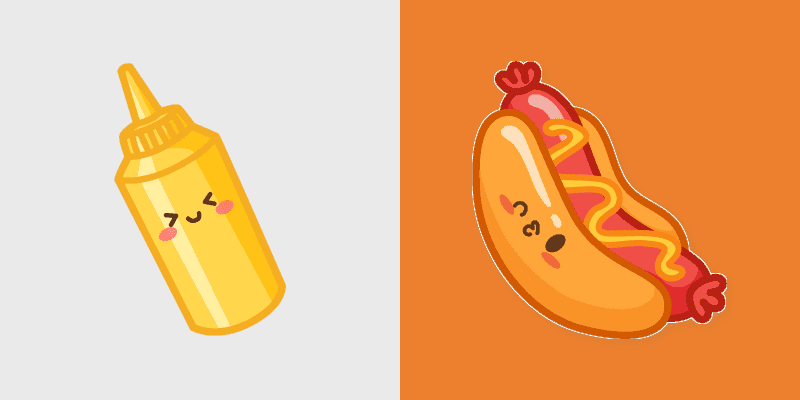 Cute Mouse Cursor Pack: Mustardy Fun