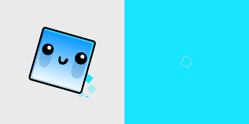 Cute Geometry Dash Cursor Pack for Windows