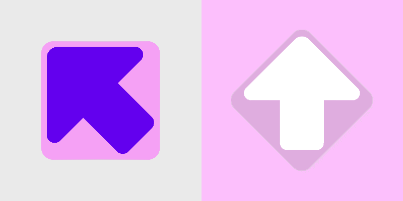 Cute Pink Square Custom Cursor Pack