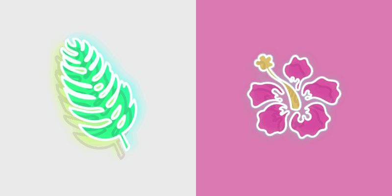 Neon Petal Custom Cursor Pack