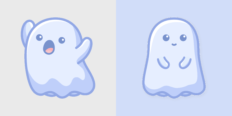 Whimsy Cursor Pack: Ghostly Delight