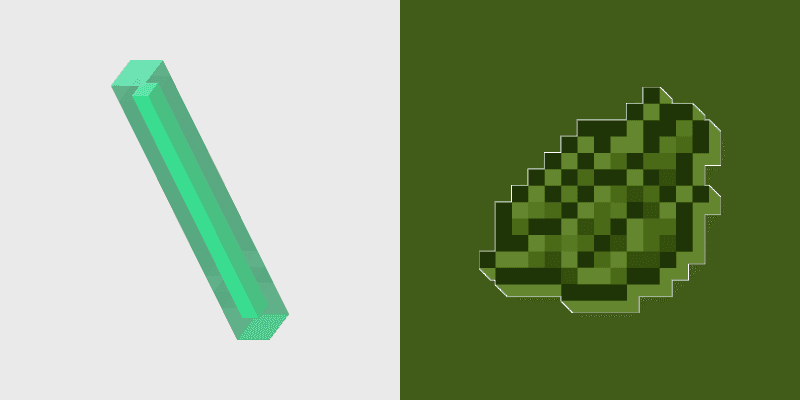 Custom Minecraft Cursor Pack: Glowing Green Adventure
