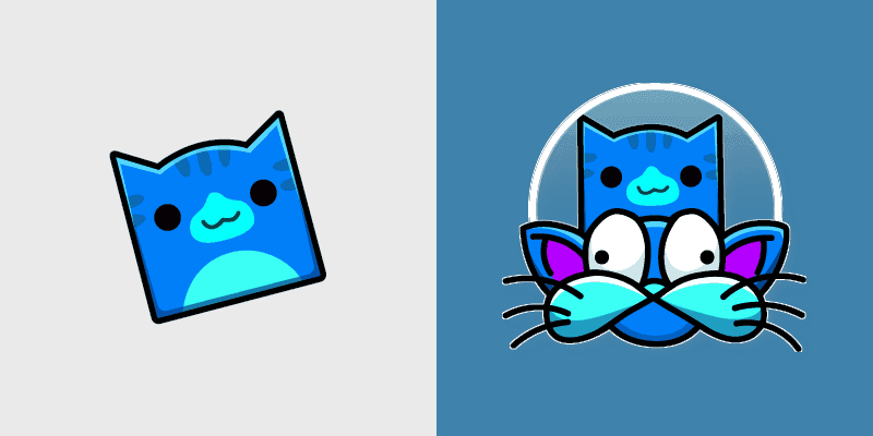 Geometry Dash Custom Cursor Pack