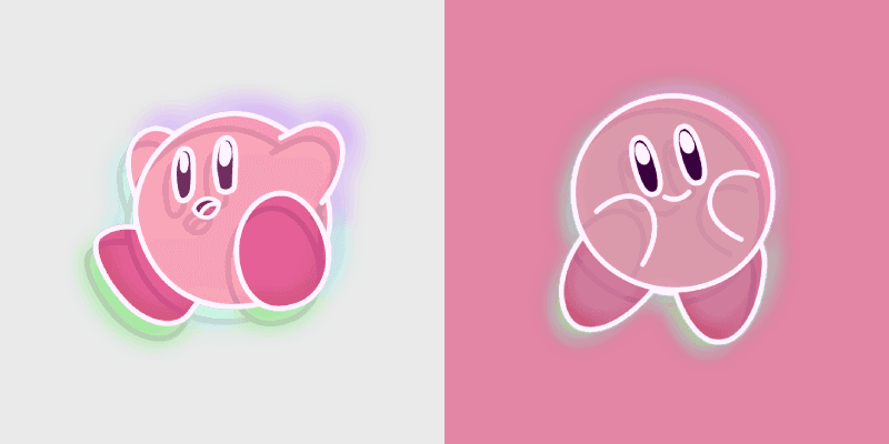 Cute Kirby Cursor Pack