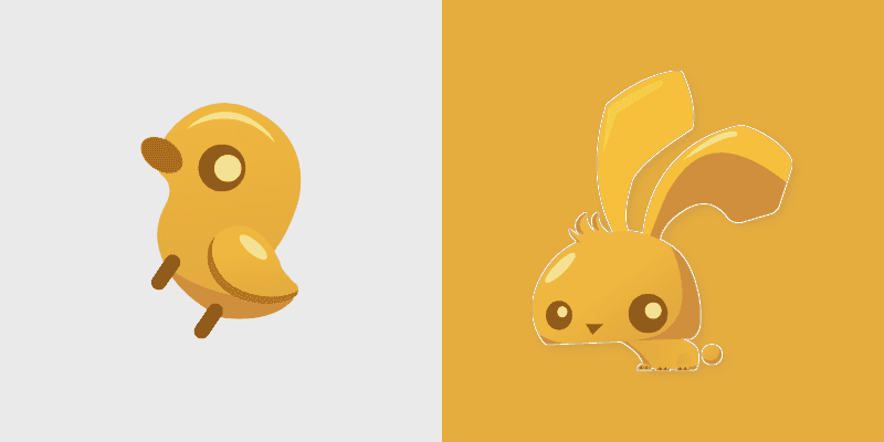 Golden Animal Jam Custom Cursor Pack