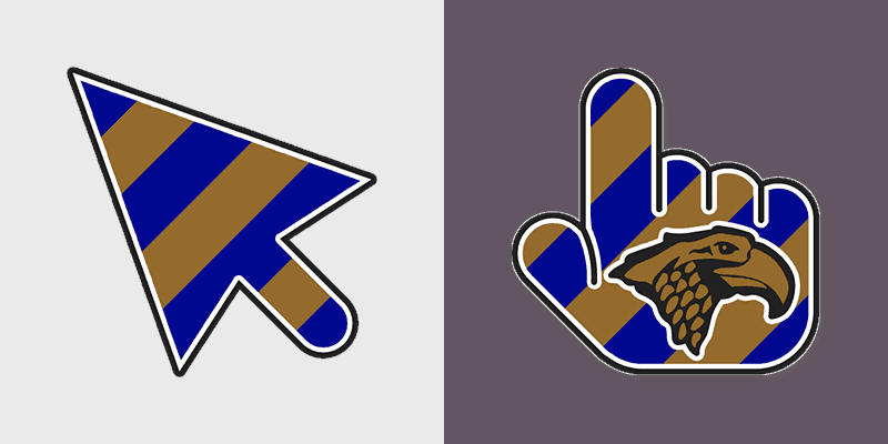 Enchanted Cursor Pack - Harry Potter Ravenclaw