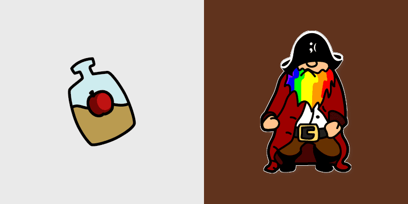 Captain Manly Beard Custom Cursor Pack