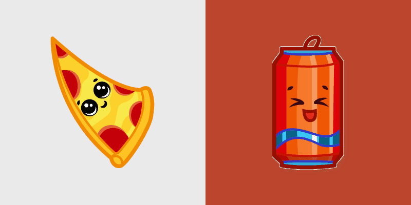 Cute Pizza Cursor Pack